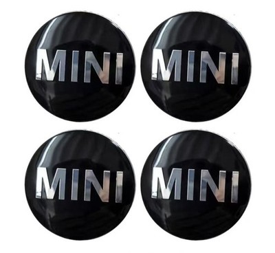 4pcs For BMW Mini Cooper Wheel Cap Center Emblem Cooper Mini Sticker 2IN.