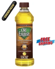 Old English Conditioner and Cleaner Lemon Wood Furniture Polish 16 Fl Oz