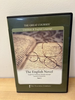 The English Novel Part 2 DVD 2006 Great Courses Professor Timothy Spurgin