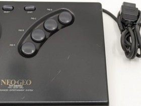 Neo Geo AES Console NEO-0 SNK Joystick Controller AC Adapter Tested Japan