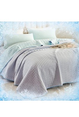 YIYEA Cooling Quilt Set, Arc-Chill Q-Max 0.5 Cool Quilt with 1 Pillow Sham(Twin)
