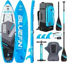 Bluefin Cruise 10'8 Legacy Blue SUP Inflatable Stand Up Paddleboard Brand New
