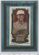 2024 Topps Allen & Ginter Mini Baseball Blue Frame 19/50 CJ Abrams Auto 10z2
