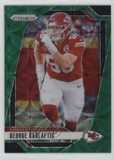 2024 Panini Prizm Green Scope Prizm 12/75 George Karlaftis #142 1m7x