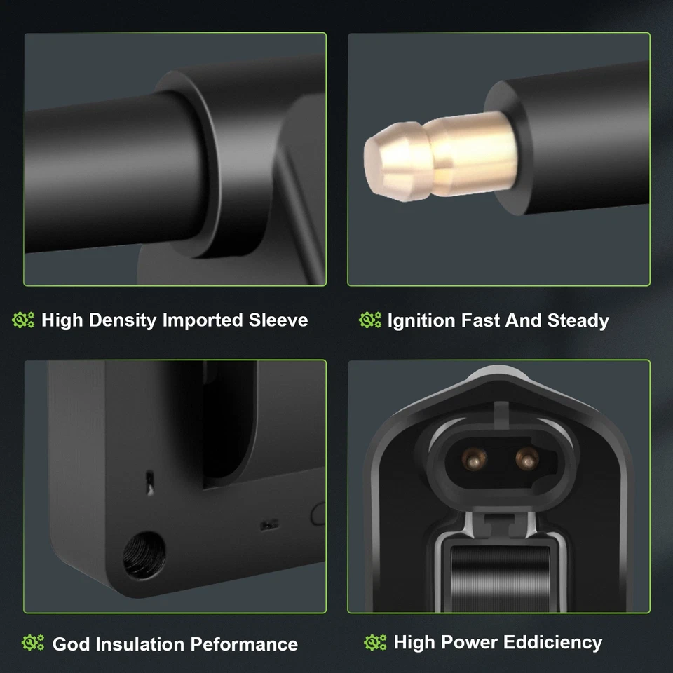 Bujía de bobina de encendido UF97 3,9 L para Dodge B250 1992-1994 Foto 3 de 4