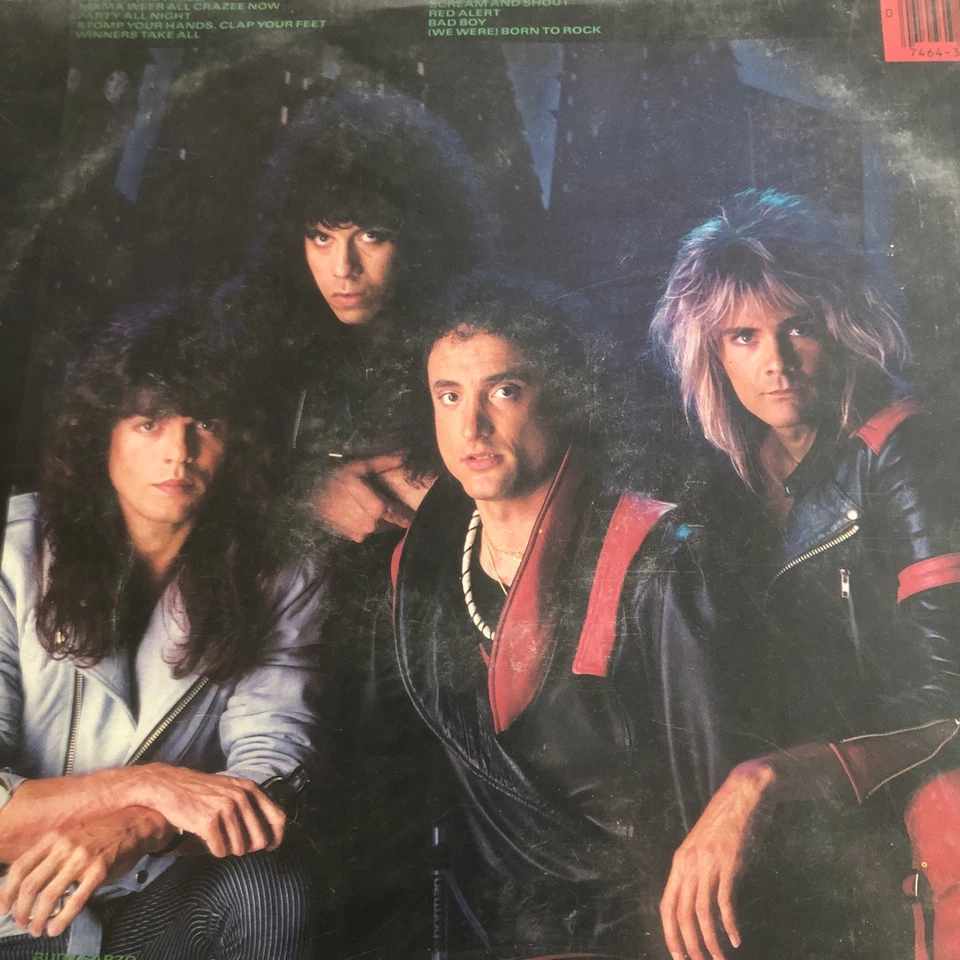 Quiet Riot Condition Critical Vinyl LP 1984 Glam Metal Rock Inner Sleeve Record - Image 2 of 2
