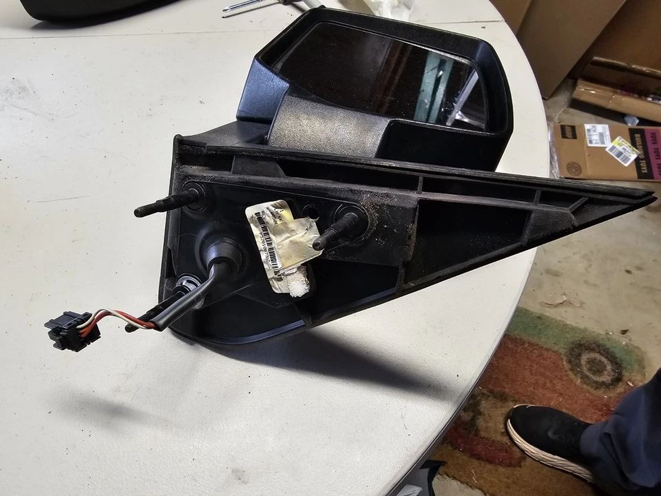 Espelho Power texturizado driver lateral esquerdo para 08-12 Jeep Liberty - Imagem 4 de 4