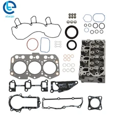 Complete Cylinder Head With Valve Spring For Yanmar 3TNV76 W/ Full Gasket Kit