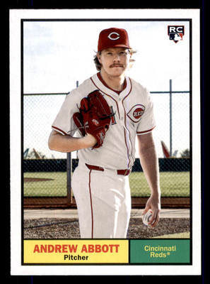 2024 Topps Archives #97 Andrew Abbott Cincinnati Reds RC