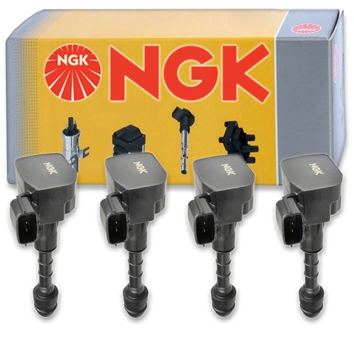 4 pc NGK 48929 U5123 Ignition Coils for UF401 UF-401 IGC0007 IC521 GN10246 dp - 第 1/5 張圖片