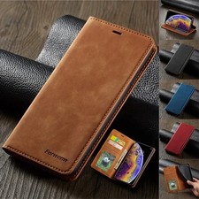 Suede Leather Wallet Case  Flip Cover  Card Holder for All iPhone Models