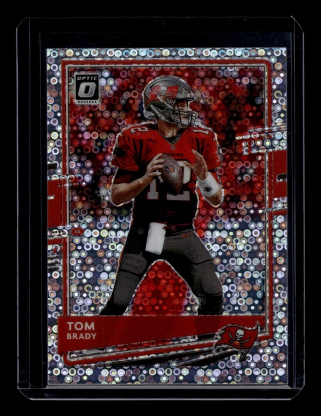2020 Donruss Optic Football Tom Brady #92 Silver Circles Prizm /125