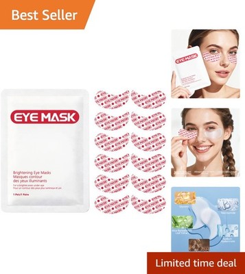Revitalizing Under Eye Patches - Reduce Dark Circles & Puffiness, 6 Pairs