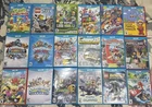 Nintendo Wii U 18 Game Lot - Mario, Yoshi, Smash Bros, Skylanders, Minecraft etc