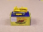 OLD VINTAGE LESNEY MATCHBOX # 8B CATERPILLAR TRACTOR ORIGINAL BOX