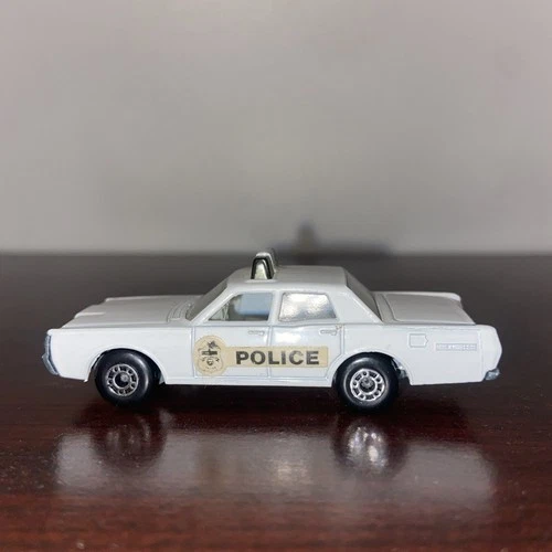 Vtg Matchbox Series By Lesney Mercury Police Car Made In England