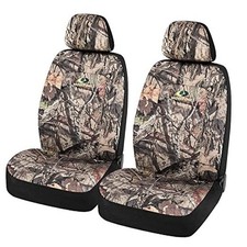 Mossy Oak Camo Seat Covers Low Back - Made With Cotton Cotton Twill Low Back