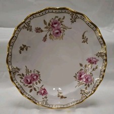 Royal Crown Derby, Royal Pinxton Roses, A. 1155, 8" Salad/Dessert Plate, c1975