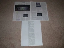 Audio Research LS3 B Preamp Review, 3 pgs, 1993