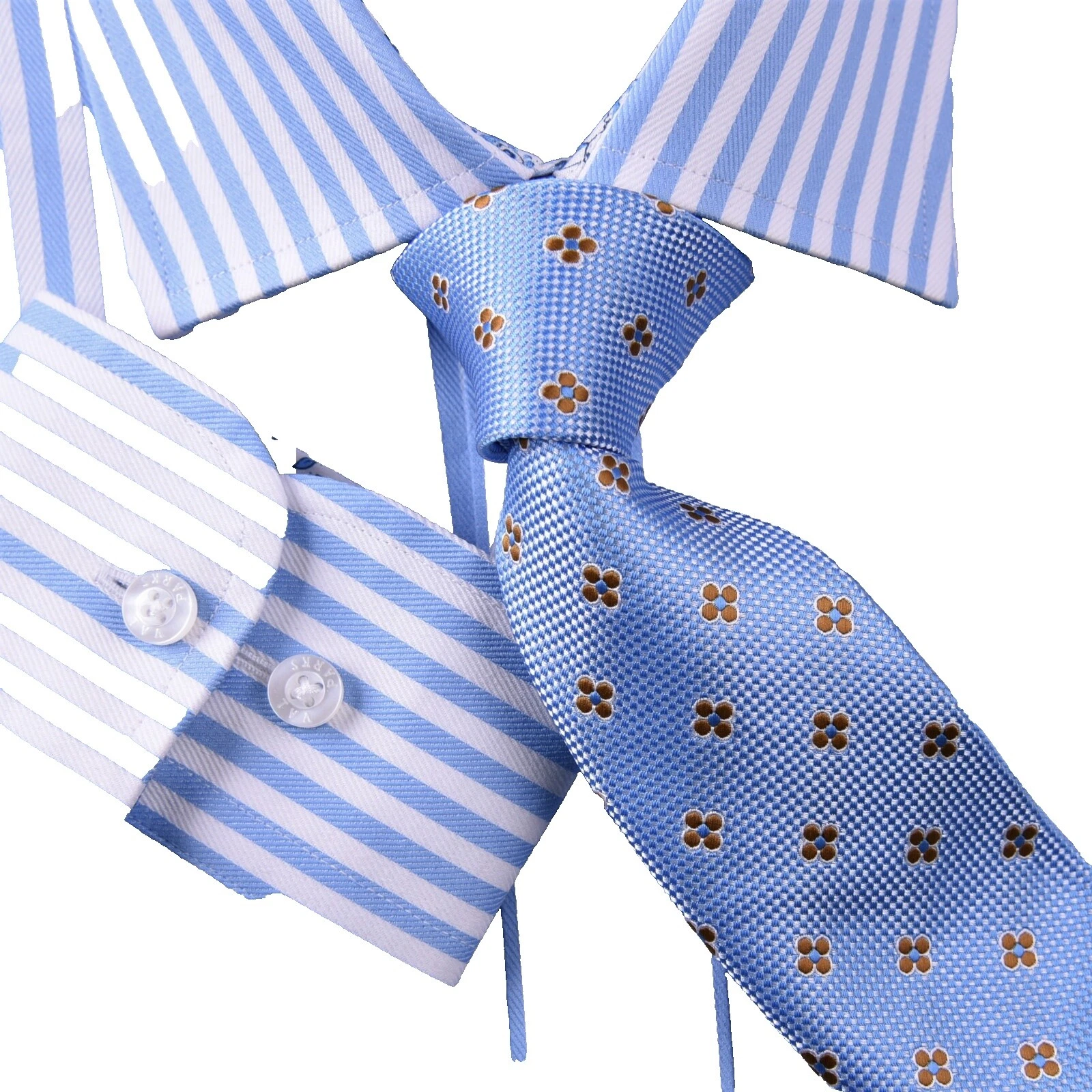 Corte Normal geométrico Business to Business Camisas de vestir para hombres