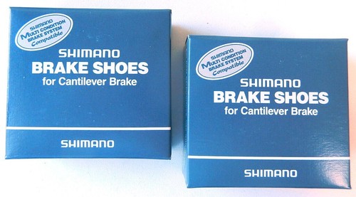 Patins de Frein ALHONGA Tige Courte pour Système Cantilever La Paire