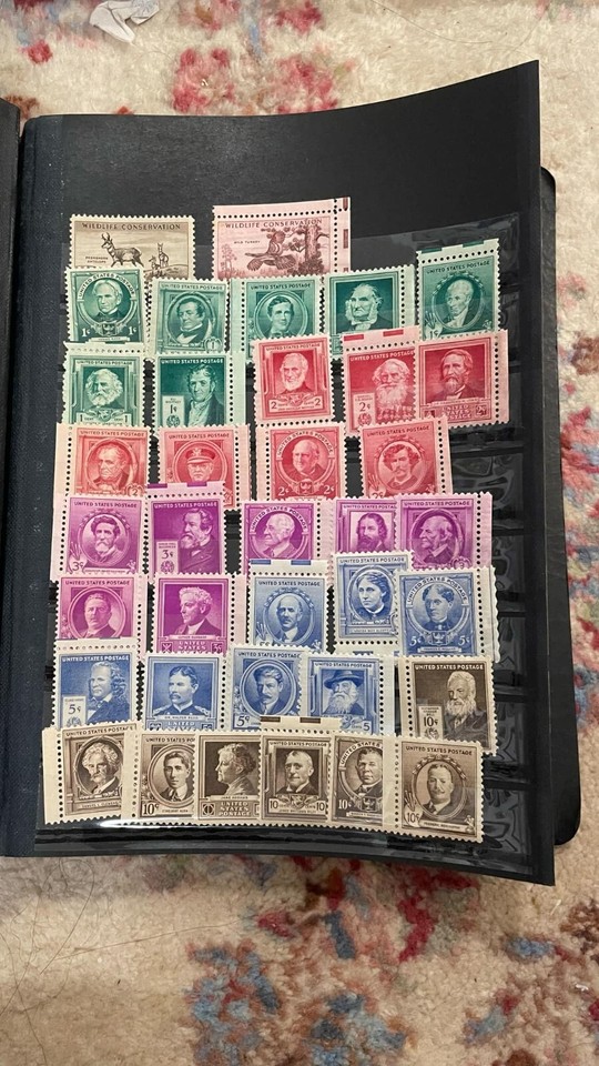 Stamp Collecting Stock Book With Stamps eBay