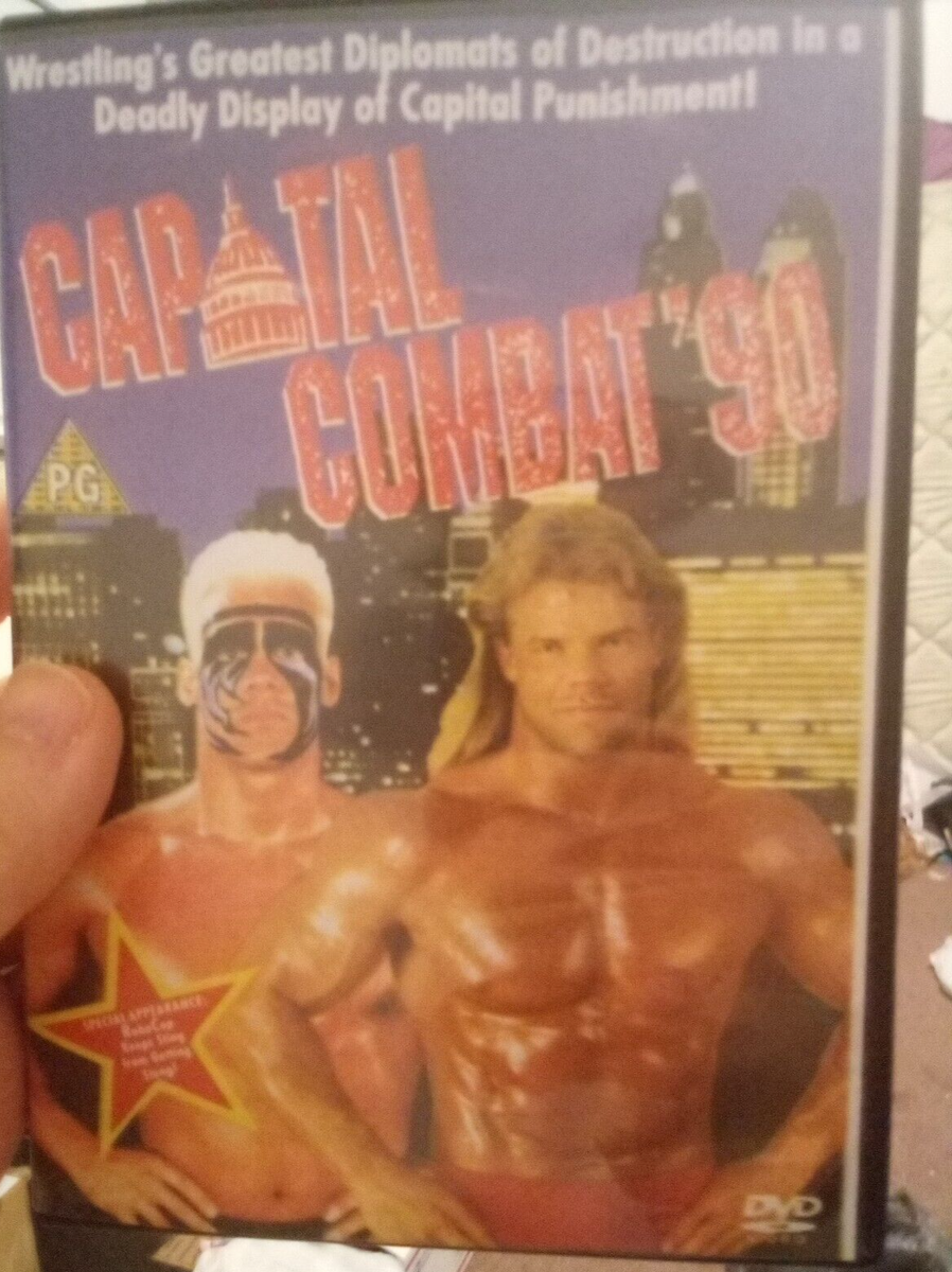 NWA/WCW CAPITAL COMBAT 1990 DVD STING, RIC FLAIR, LEX LUGER