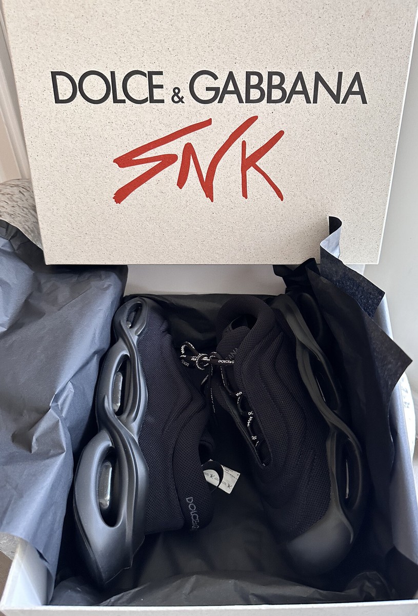 Dolce & Gabbana SNK Wave Mesh Sneakers NEW UK Size 10 RRP £795