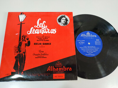 Las Leandras Celia Gámez Maestro Cisneros 1962 - LP vinyl 10 '' VG/VG
