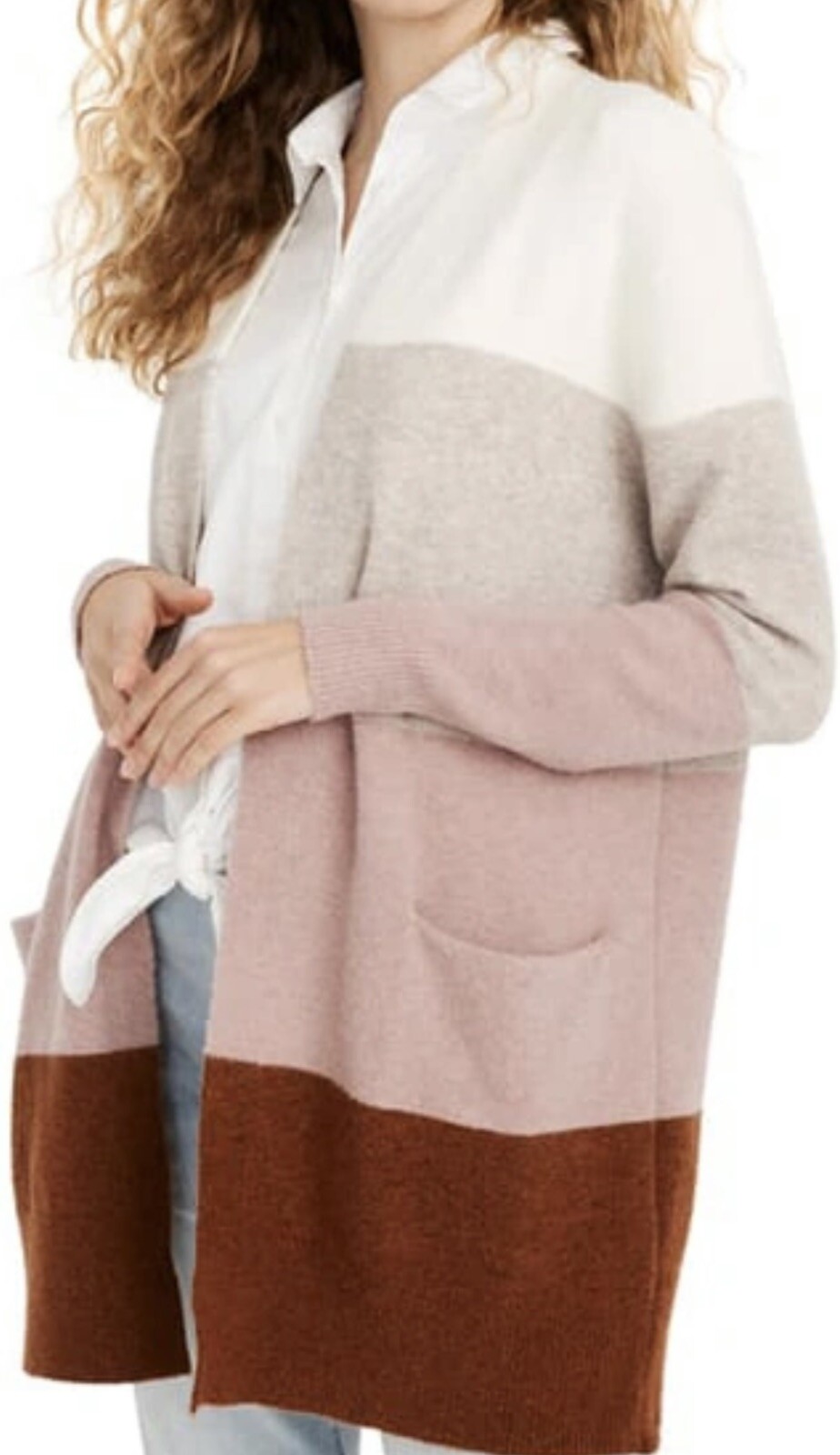 Madewell Ryder Stripe Cardigan Sweater 