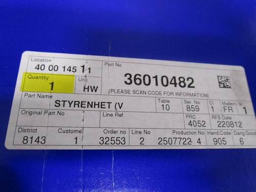 New VOLVO OEM CONTROL MODULE 36010482 VCM Exch | eBay