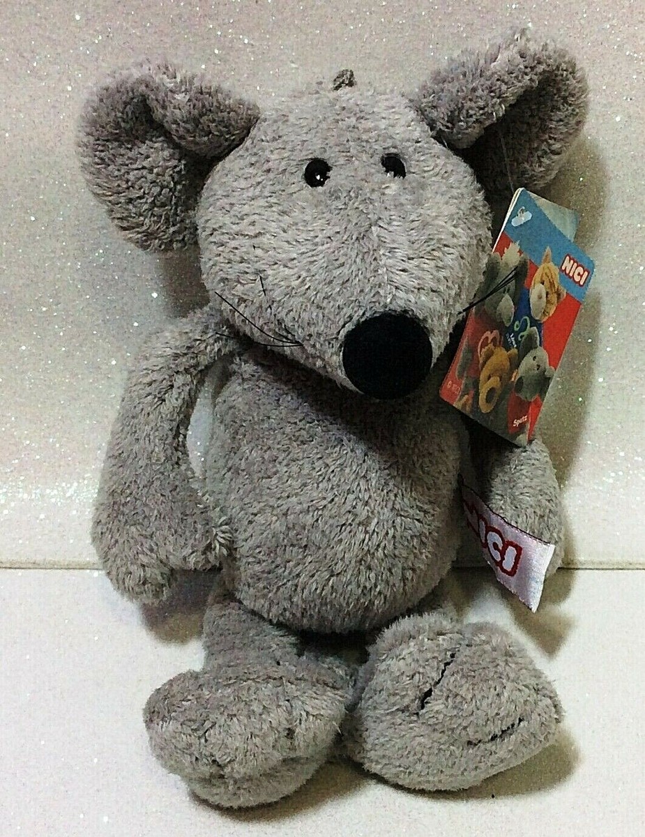 NICI - Zoo Amici Di Ciondolo Peluche (8cm) Leone Tigre Elefante Panda