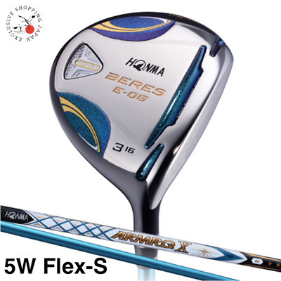 本間ゴルフ - ホンマ_BERES E-06 ５W 19° HONMA BERES E-06 Fairway Wood FW 2S 2Star 5W 19° ARMRQ X 43