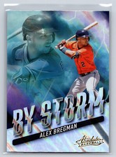 Alex Bregman 2022 Panini Absolute BY STORM #BYS-10 - Houston Astros 10a