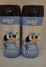 BLUEY 3-in-1 BODY WASH, SHAMPOO  CONDITIONER  Brand New Ltd Edition. Lot of 2