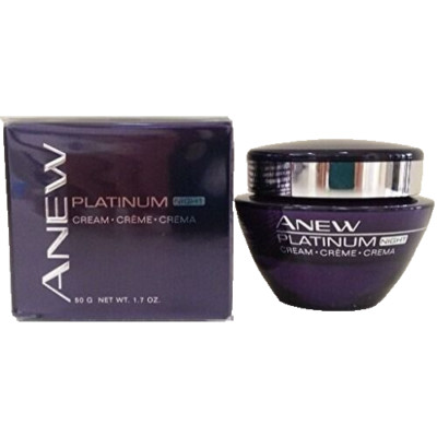 AVON Anew PLATINUM Night Cream 1.7 FL OZ BRAND NEW SEALED!!  JUST IN FRESH!!!