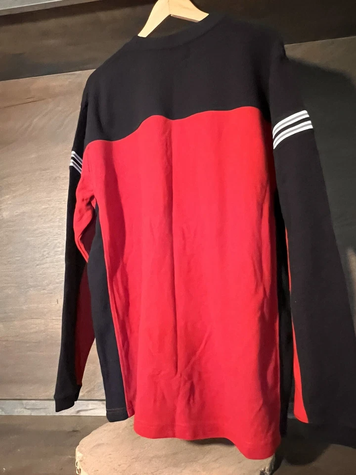 Camiseta Athletech PARA HOMBRES CAMISA JERSEY Talla GRANDE MANGA LARGA CUELLO REDONDO USADA EN EXCELENTE ESTADO Foto 3 de 4