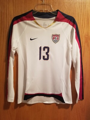 Nike USA US Womens Soccer USWNT 2007 World Cup Home Jersey