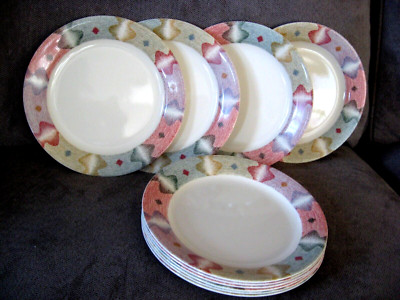 Set of 10 Corelle MIRAGE salad bread plates 7 1/4'' - Brand New. No damage