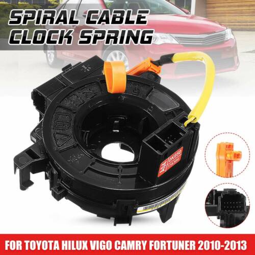 Spiral Cable Clock Spring For Toyota Hilux VIGO Camry Fortuner 84306-0K050 0K051 - Afbeelding 1 van 7