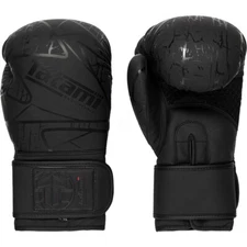 Tatami Fightwear Obsidian Hook and Loop Training Boxing Gloves - Black