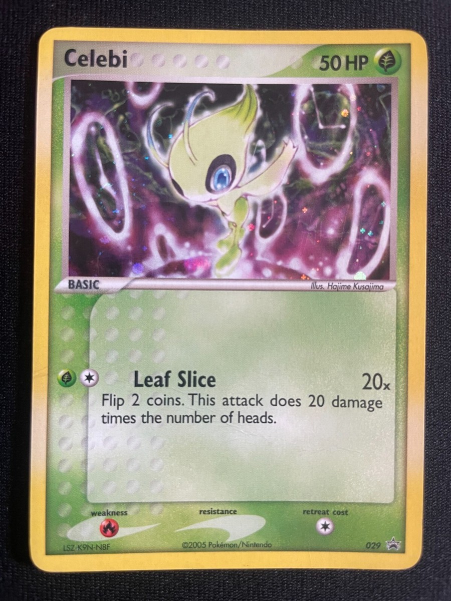 Celebi 029 | 2005 Pokemon EX Collector's Carry Tin Promo Holo | HP