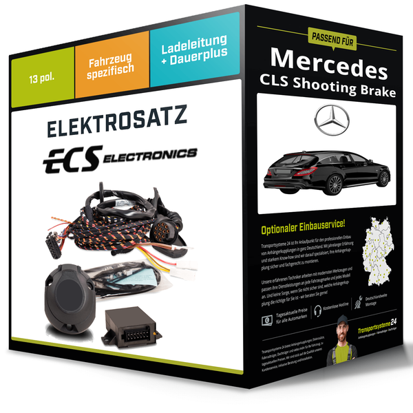 Elektrosatz 13-Pol Spezifisch für Mercedes CLS Shooting Brake 10.2012-Jetzt-image