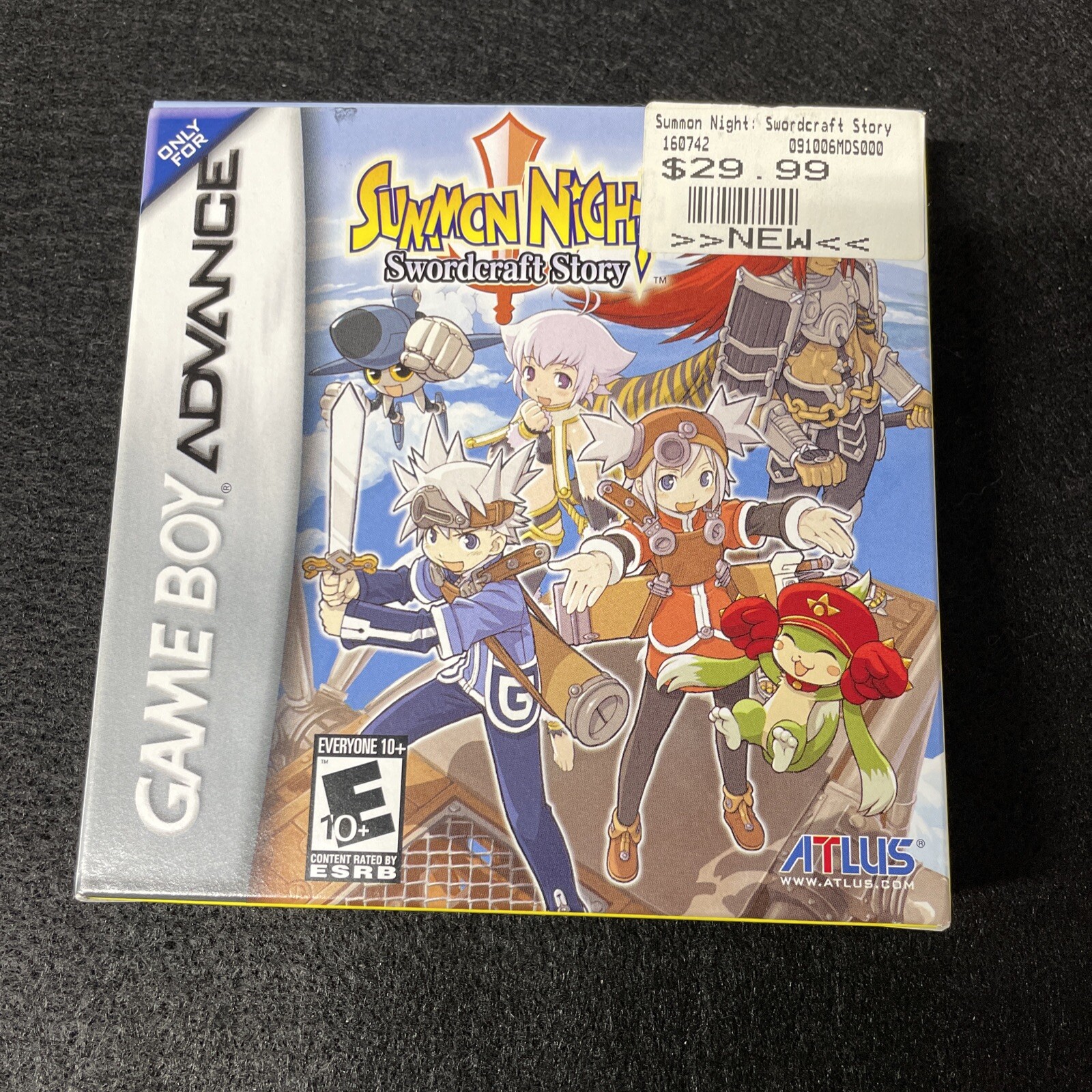 Summon Night: Swordcraft Story (Nintendo Game Boy Advance GBA, 2006) - CIB