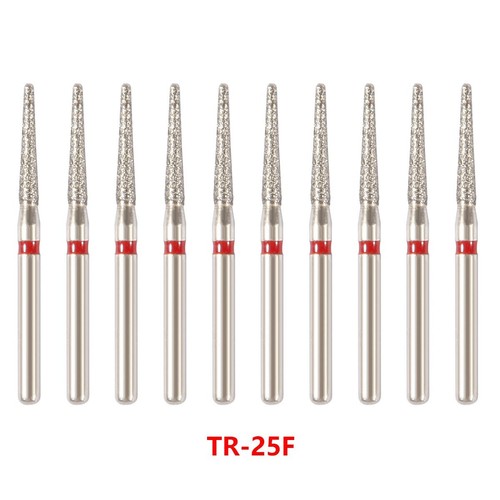 5 pcs Zahnarzt Diamant Bohrer Schleif Fräs Präparation Dental High speed Turbine - Bild 166 von 757