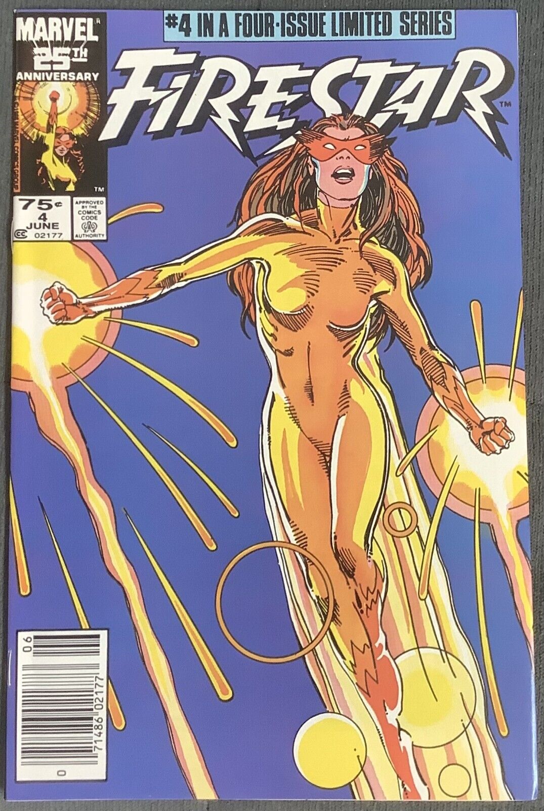 Firestar Limited Series #1 Newsstand Edition (1986, Marvel) NM