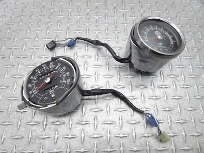 F)ヤマハ SR400-Ⅲ＋RZ350メーターパネル Motorcycle Instruments and