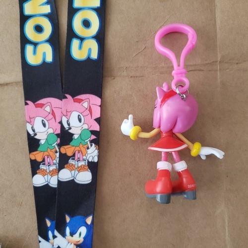 SONIC The HEDGEHOG FIG Super CLIP CHARMS Mini Walker LANYARD Disc Launcher LOT - Picture 22 of 24
