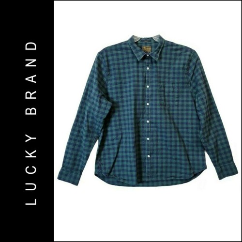 Long Sleeve Slim Fit Dress Shirt Plaid 