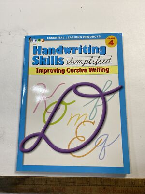 Handwriting Skills Simplified Grade 4 - Essential Learning Products (PB, 2000)